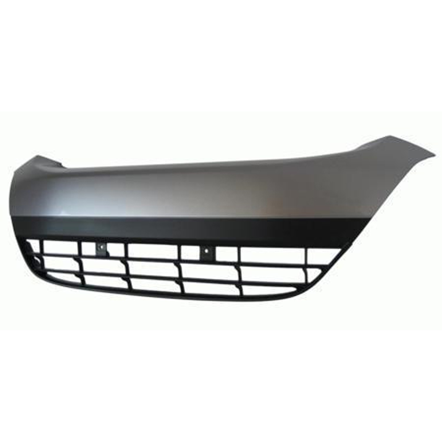 Bumper Cover Grille Front Bumper Garnish Light Silver for Honda Insight 2010–2014