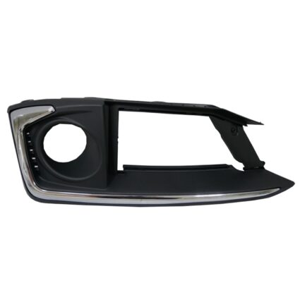 Bumper Insert Front Left w/Fog Lamps for Honda Civic Sedan Coupe EX EX-L Touring 2019–2021