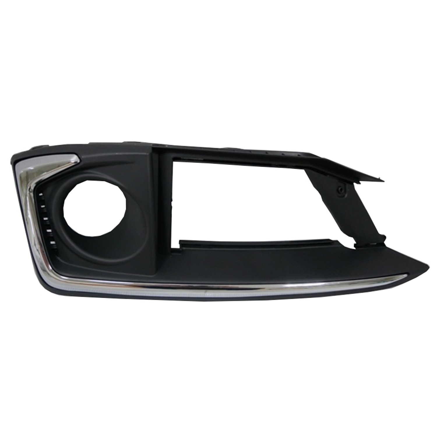 Bumper Insert Front Left w/Fog Lamps for Honda Civic Sedan Coupe EX EX-L Touring 2019–2021