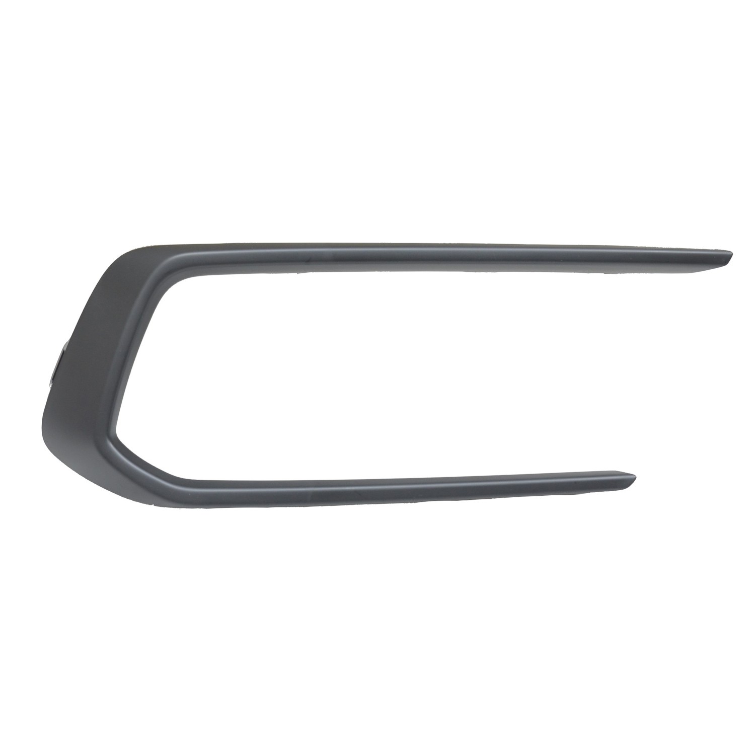 Bumper Cover Molding Front Right Side Garnish Matte Black for Honda Passport 2019–2021