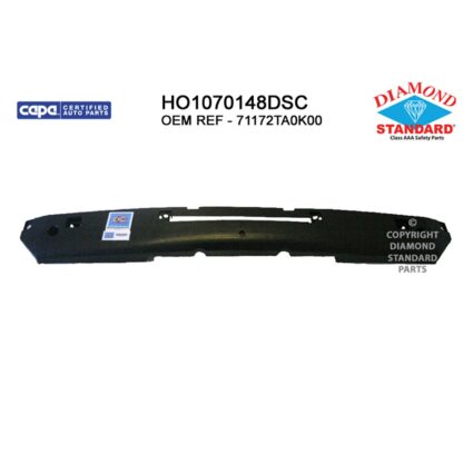 Bumper Impact Absorber Front CAPA for Honda Accord Sedan 2008–2012