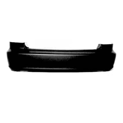 Bumper Cover Rear Primed CAPA for Honda Accord Sedan 1998–2002