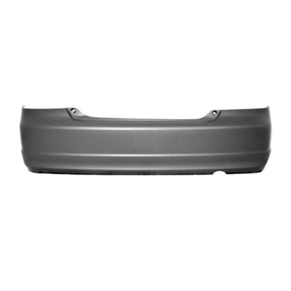 Bumper Cover Rear Primed CAPA for Honda Civic Coupe 2001–2003