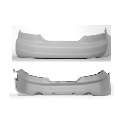 Bumper Cover Rear Primed CAPA for Honda Accord Coupe 2003–2005