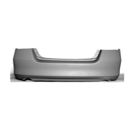 Bumper Cover Rear Single/Dual Exhaust w/Cover Plate Option Primed for Honda Accord Hybrid LX EX Value Package LX Special Edition Special Edition EX-L LX SE 2006–2007