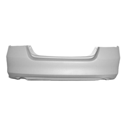 Bumper Cover Rear Single/Dual Exhaust w/Cover Plate Option Primed CAPA for Honda Accord Hybrid LX EX Value Package LX Special Edition Special Edition EX-L LX SE 2006–2007