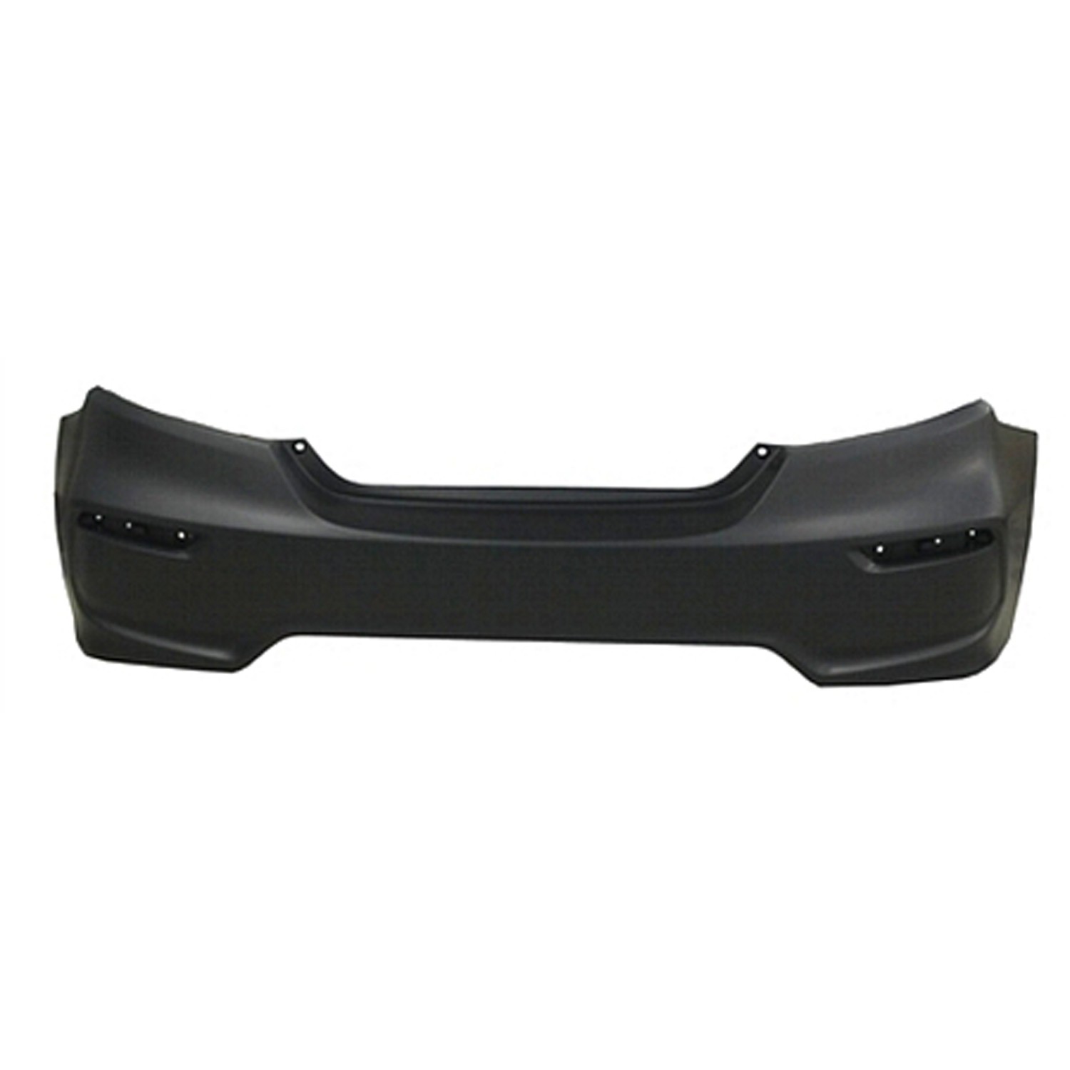 Bumper Cover Rear Primed CAPA for Honda Civic Coupe LX EX Si EX-L Touring DX HF Natural Gas SE 2014–2015
