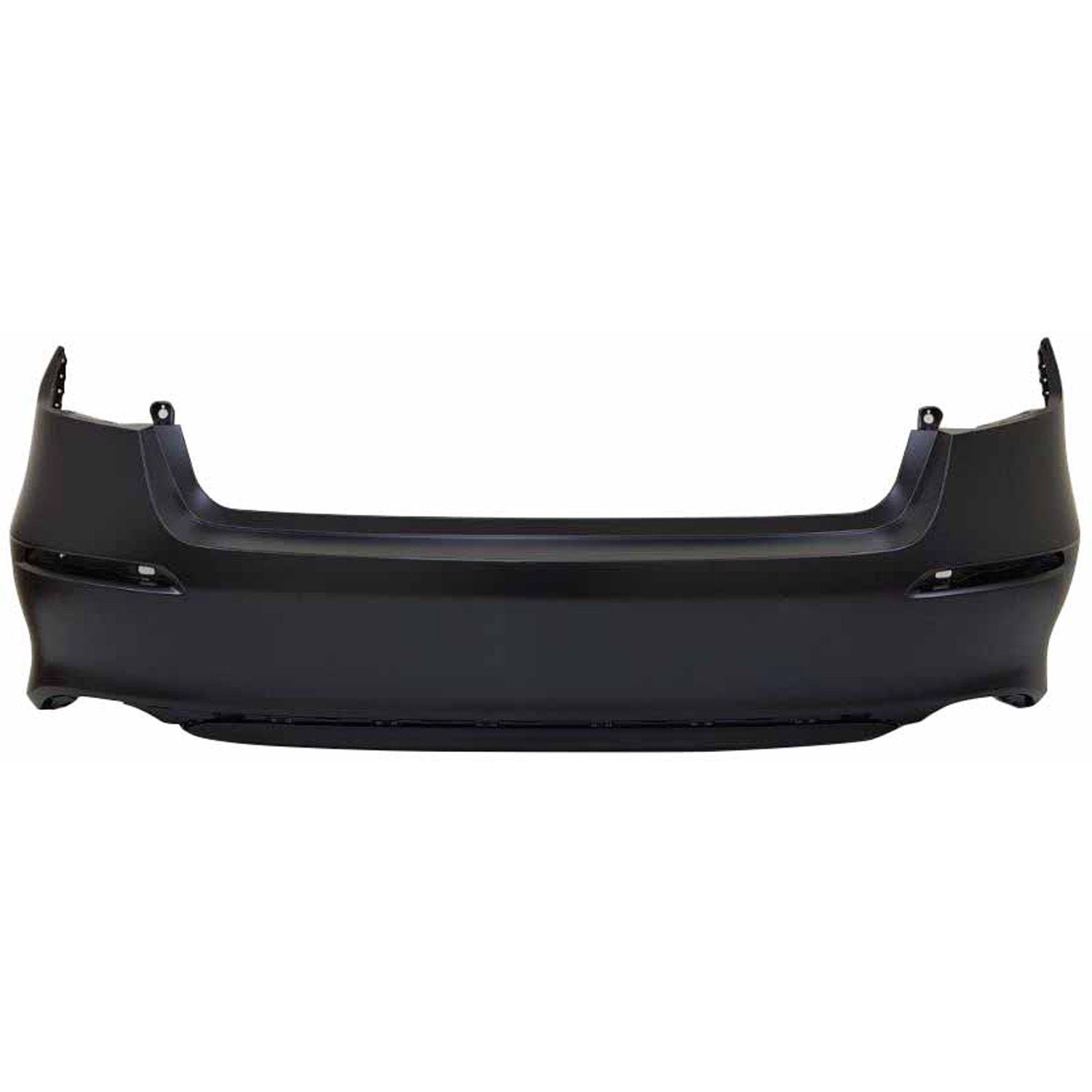 Bumper Cover Rear w/o Parking Sensors Primed for Honda Civic Sedan LX Sport EX Si 2022–2024