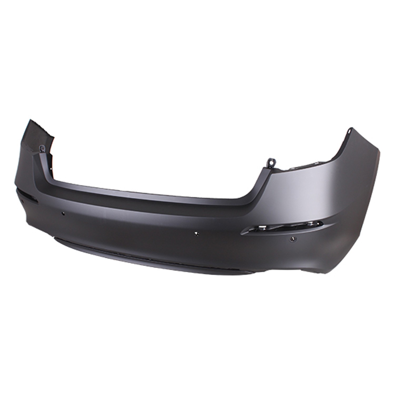 Bumper Cover Rear w/Parking Sensors Primed for Honda Civic Sedan Touring 2022–2024
