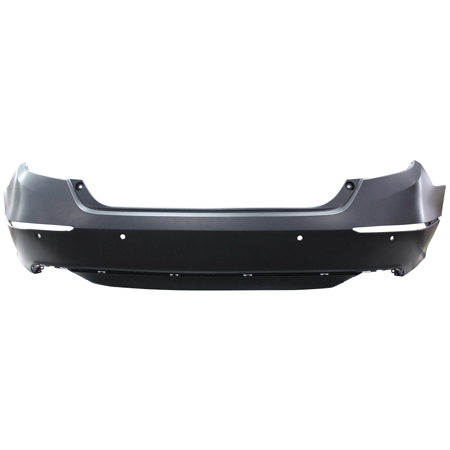 Bumper Cover Rear w/Parking Sensors Primed CAPA for Honda Accord EX-L Hybrid EX-L Hybrid Touring Touring 2021–2022