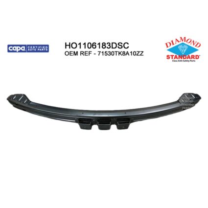 Bumper Cover Reinforcement Rear CAPA for Honda Odyssey 2011–2017