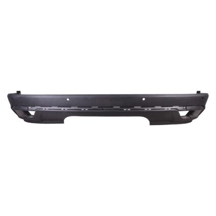 Bumper Cover Rear Lower w/Chrome Strip Textured CAPA for Honda Pilot Touring Elite 2016–2018