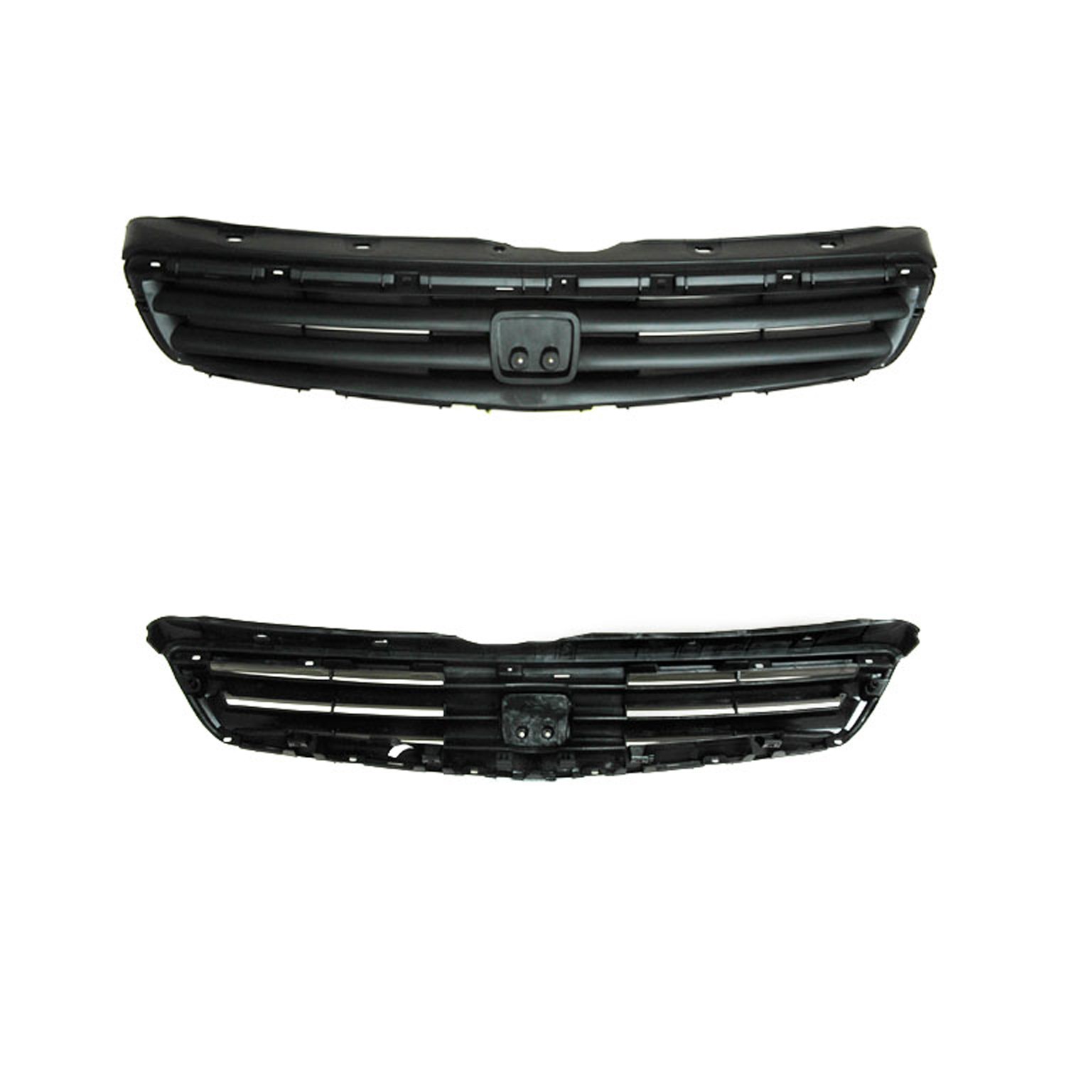 Grille Assembly w/o Molding for Honda Civic Sedan LX EX-R EX DX Value Package 1999–2000