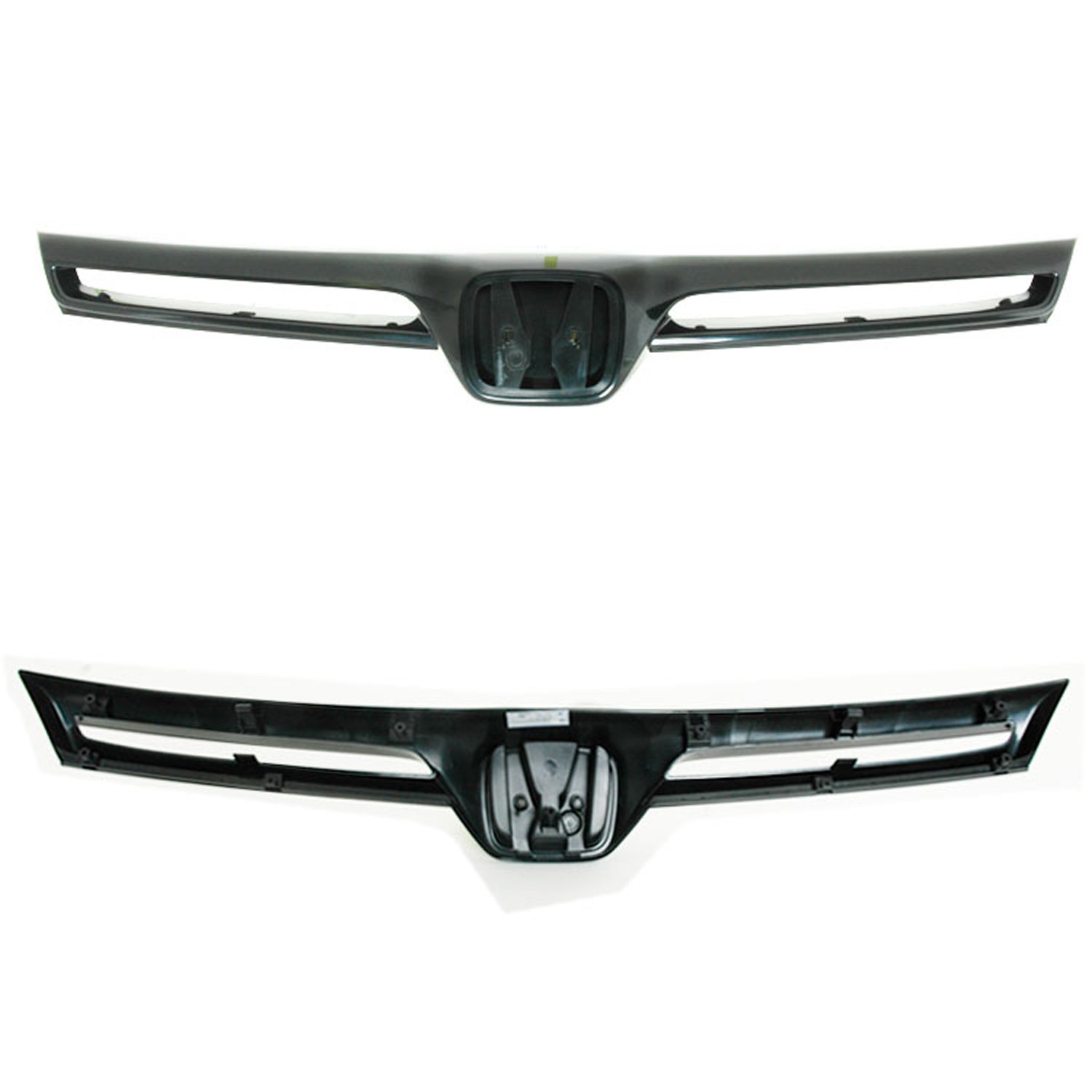 Grille Assembly Black for Honda Civic LX EX EXS LXS GX DX Hybrid MUGEN Si EX-L DX-G 2006–2008