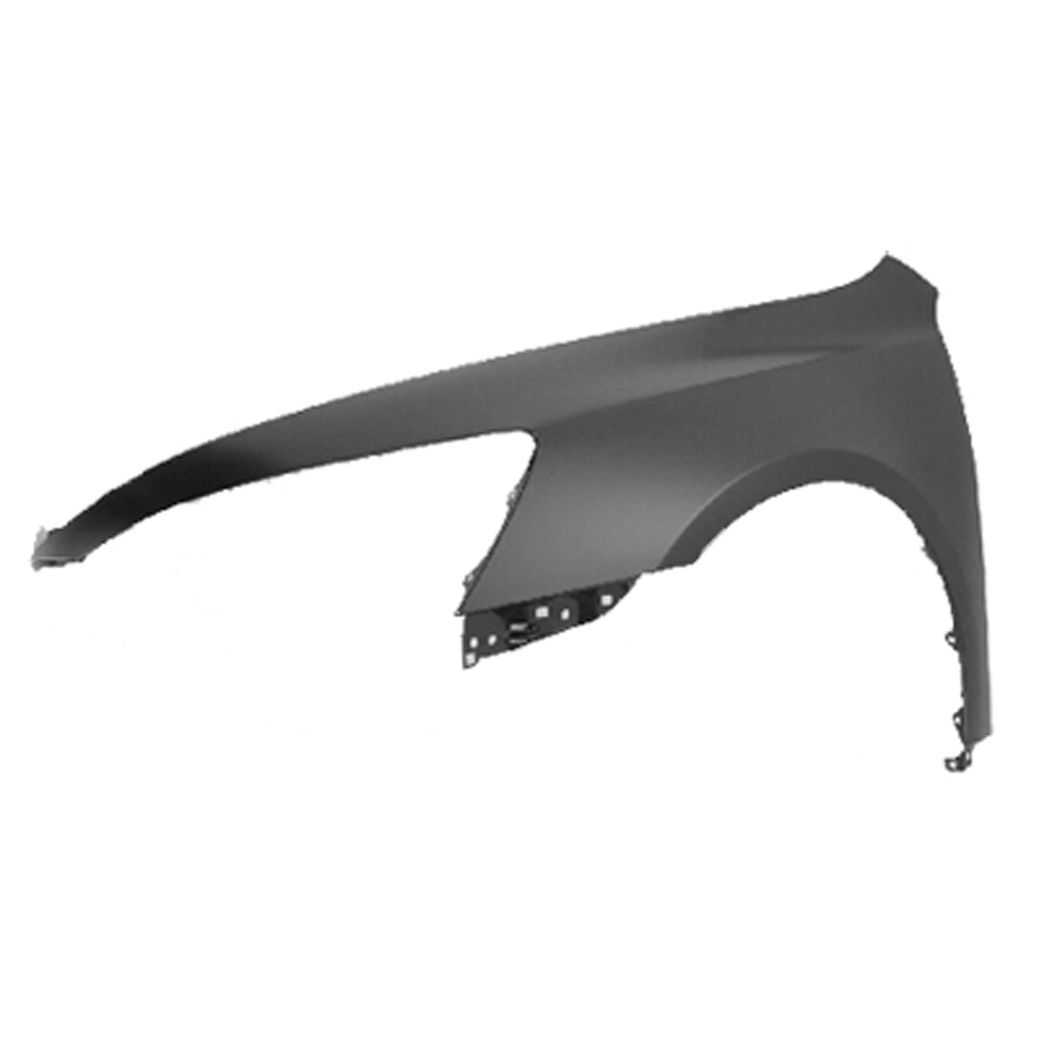 Fender Front Left w/o Side Repeater Lamp CAPA for Honda Accord 2003–2007