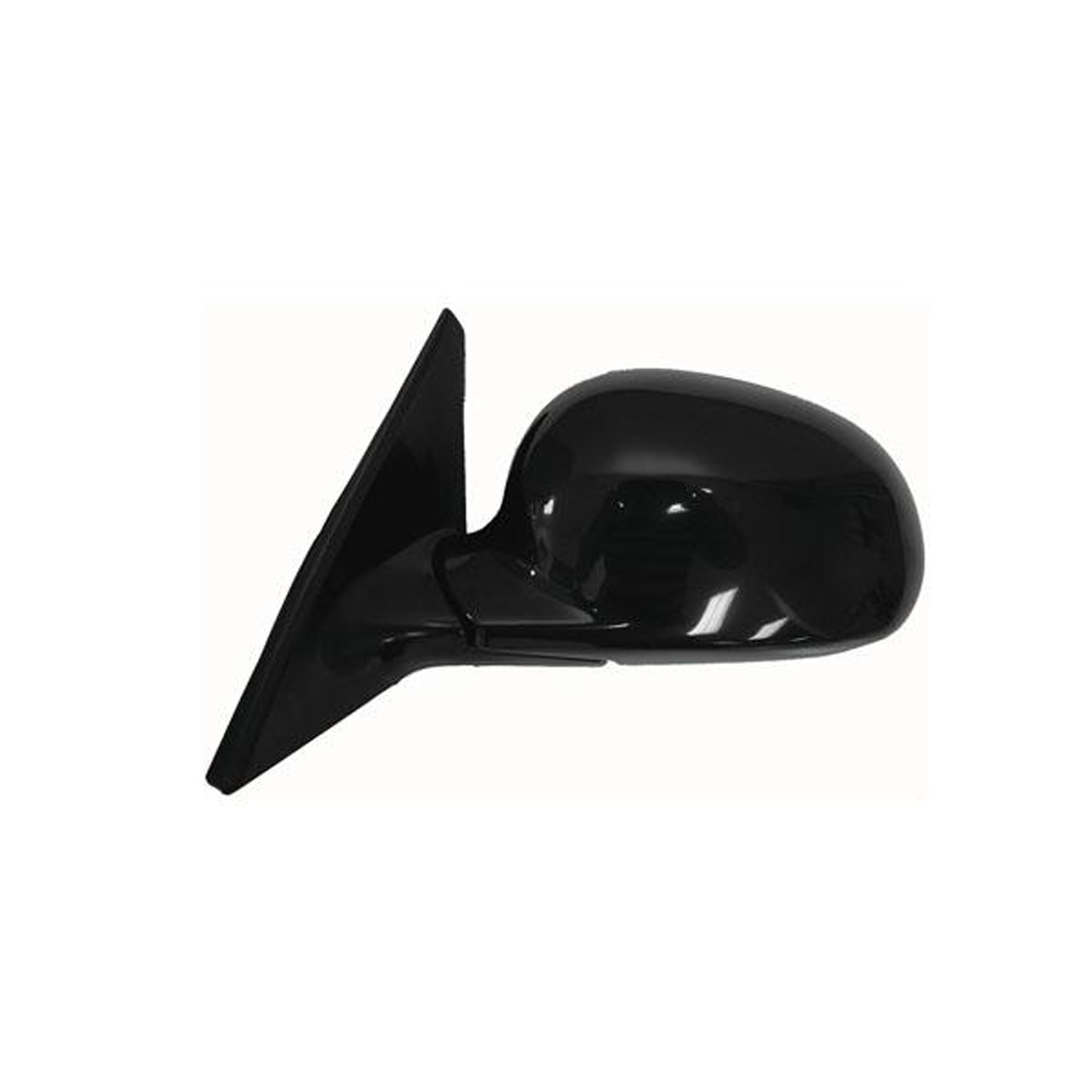 Door Mirror Assembly Left Power Remote Foldaway Black for Honda Civic Sedan 1992–1995