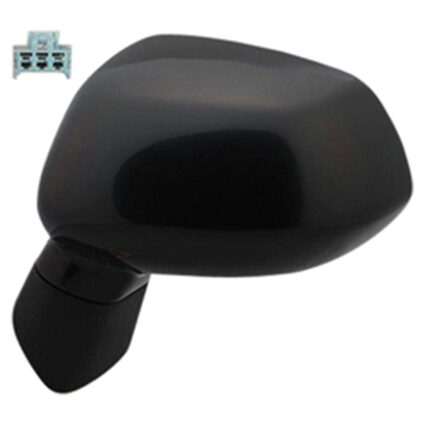 Door Mirror Assembly Left Power Non-Heated for Honda Fit 2007–2008