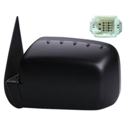 Door Mirror Assembly Left Textured Black for Honda Ridgeline RT RTX 2006–2014