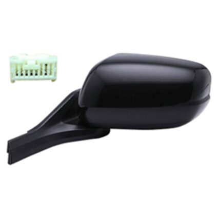 Door Mirror Assembly Left Power Folding for Honda Insight LX 2010–2014