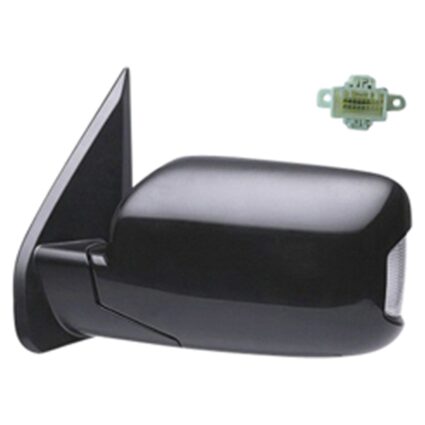 Door Mirror Assembly Left Power Non-Heated w/Signal Lamps for Honda Pilot 2011–2015