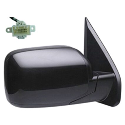 Door Mirror Assembly Right Power Heated w/o Turn Signal Lamps for Honda Pilot 2009–2011
