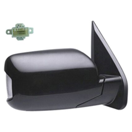 Door Mirror Assembly Right Power Non-Heated w/Signal Lamps for Honda Pilot 2011–2015