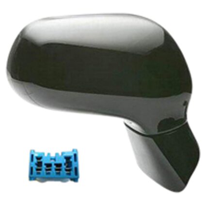 Door Mirror Assembly Right Crystal Black (Code NH731P) Canada/USA Built for Honda Civic Sedan EX-L 2008–2011