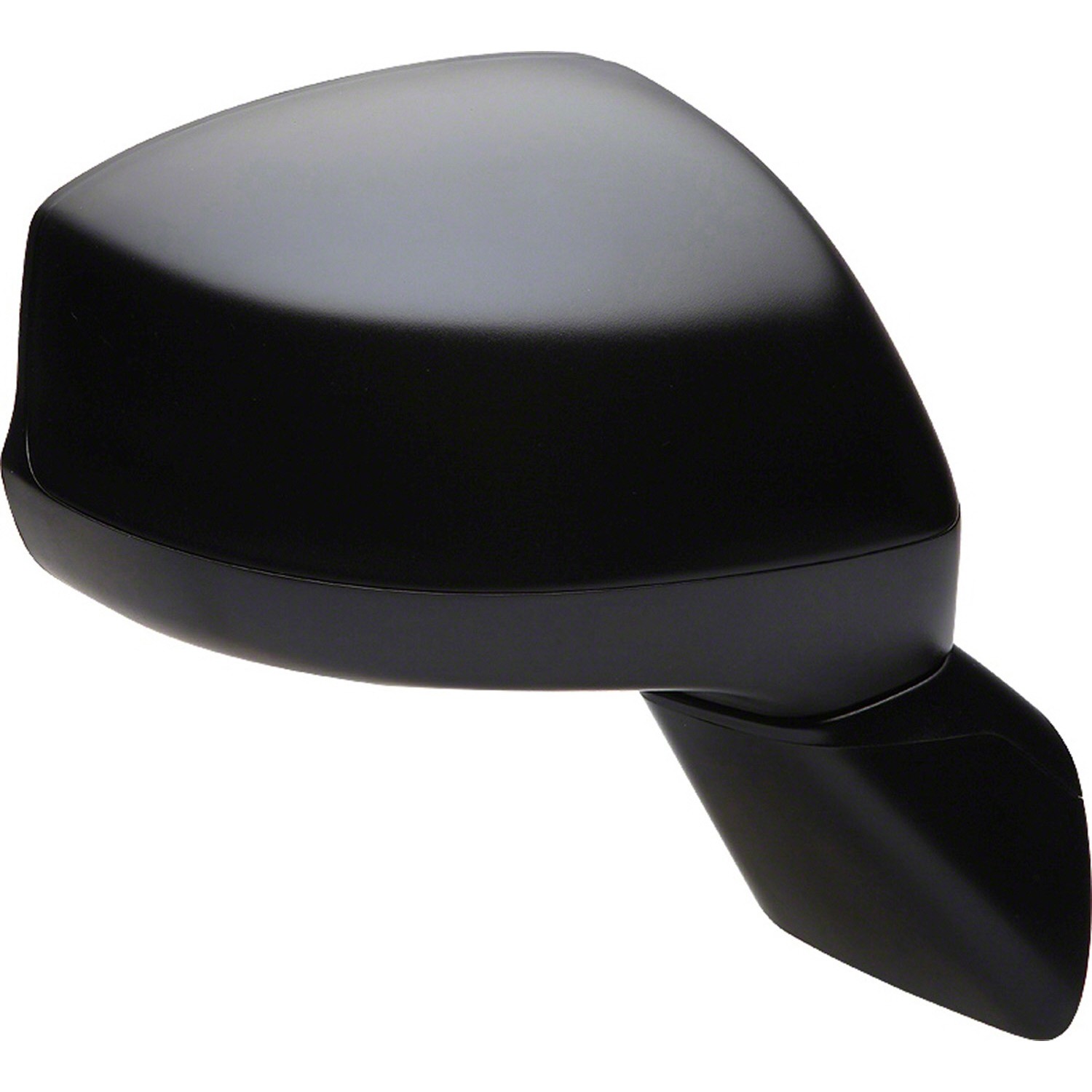 Door Mirror Assembly Right Manual w/Base w/Cover Black for Honda Civic Sedan Coupe 2012–2015