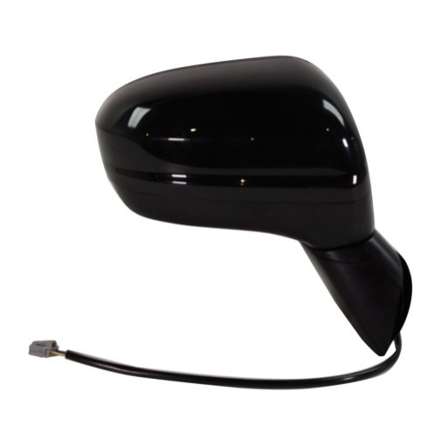 Door Mirror Assembly Right Power Non-Heated w/Side View Camera w/Covers for Honda Civic Hybrid-L Hybrid 2014–2015