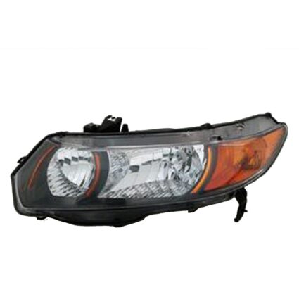 Headlight Assembly Composite Left for Honda Civic Coupe 2006–2009