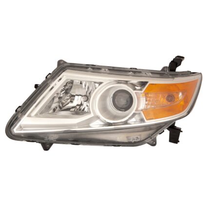Headlight Assembly Composite Left Halogen CAPA for Honda Odyssey 2011–2013