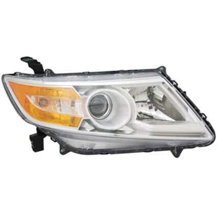 Headlight Assembly Composite Left Halogen for Honda Odyssey 2011–2013