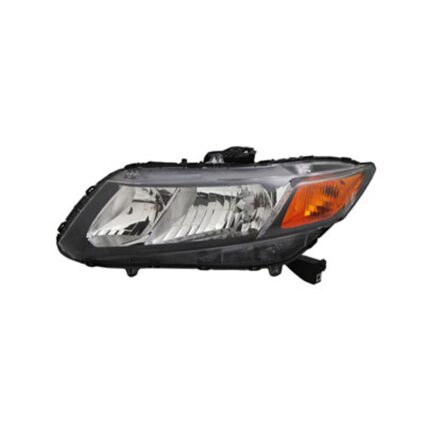 Headlight Assembly Composite Left for Honda Civic Sedan Coupe 2012