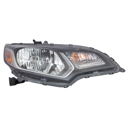 Headlight Assembly Composite Left CAPA for Honda Fit 2015–2017
