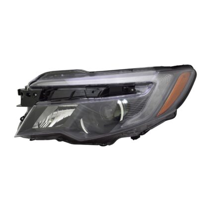 Headlight Assembly Composite Left LED w/Halogen High Beam w/Auto Dimming CAPA for Honda Passport Pilot Ridgeline