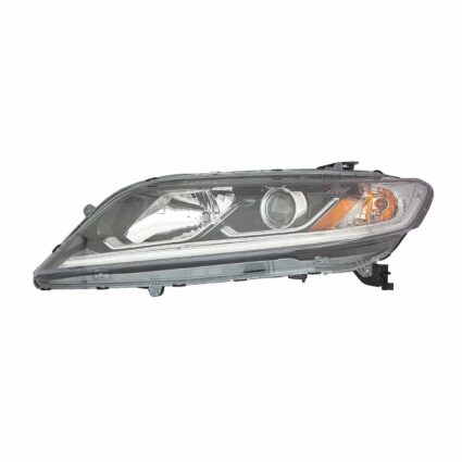 Headlight Assembly Composite Left Halogen CAPA for Honda Accord Coupe LX-S 2016–2017