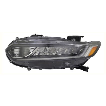Headlight Assembly Composite Left Halogen High Beam CAPA for Honda Accord LX Sport Plus Sport EX EX-L Hybrid EX-L Hybrid EX Hybrid SE Sport SE 2018–2022