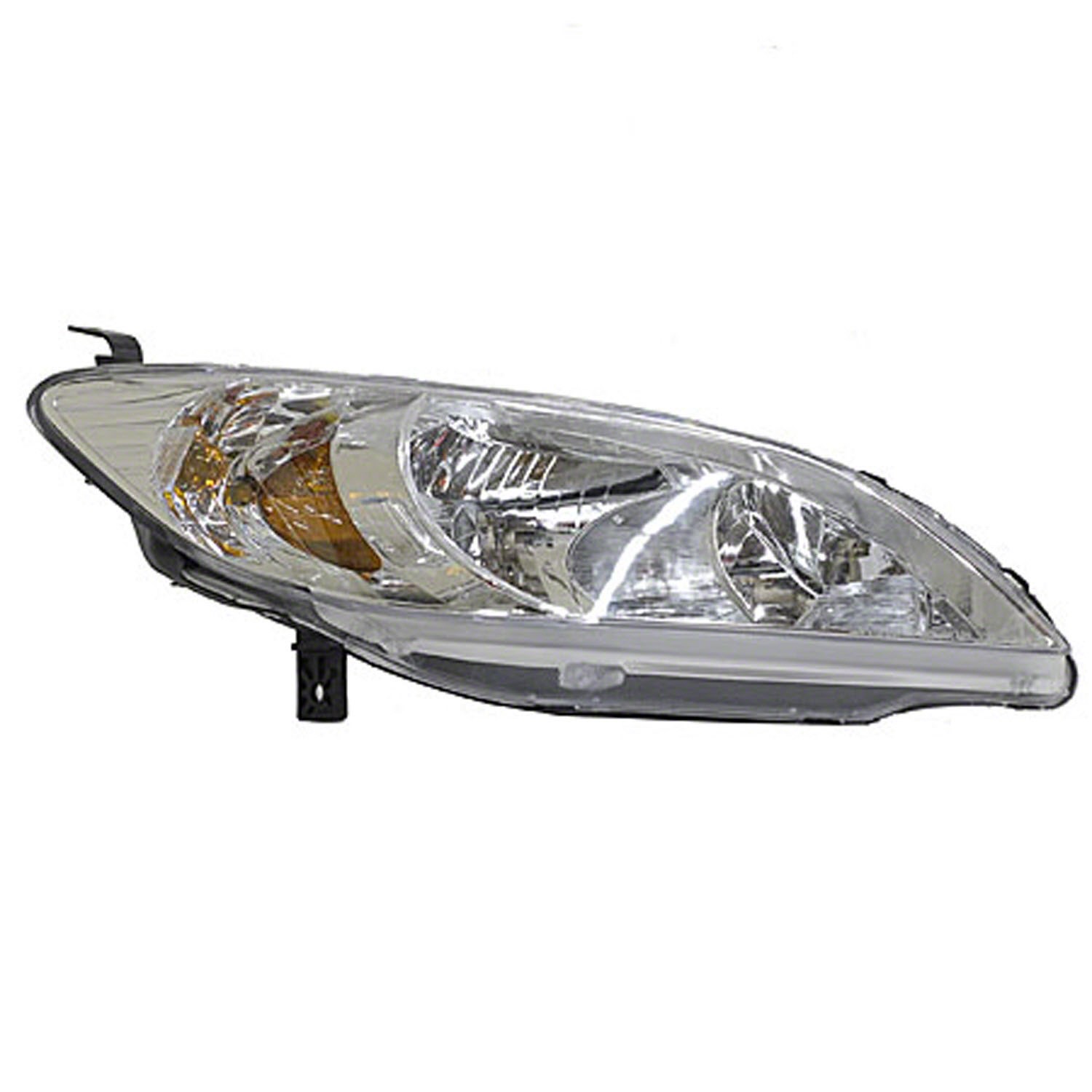 Headlight Assembly Composite Right Includes Side Marker/Park/Signal Lamps w/o Bulbs or Sockets CAPA for Honda Civic Hybrid 2004–2005