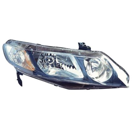 Headlight Assembly Composite Right CAPA for Honda Civic Hybrid Hybrid-L 2006–2011