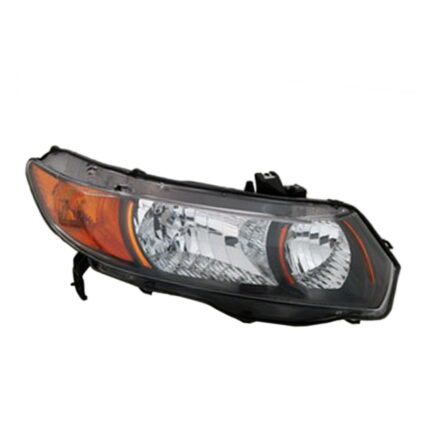 Headlight Assembly Composite Right for Honda Civic Coupe 2006–2009