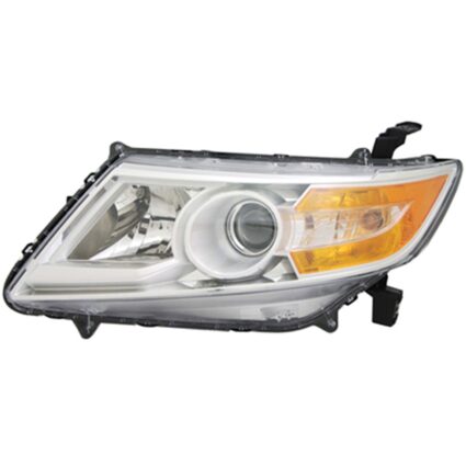 Headlight Assembly Composite Right Halogen for Honda Odyssey 2011–2013