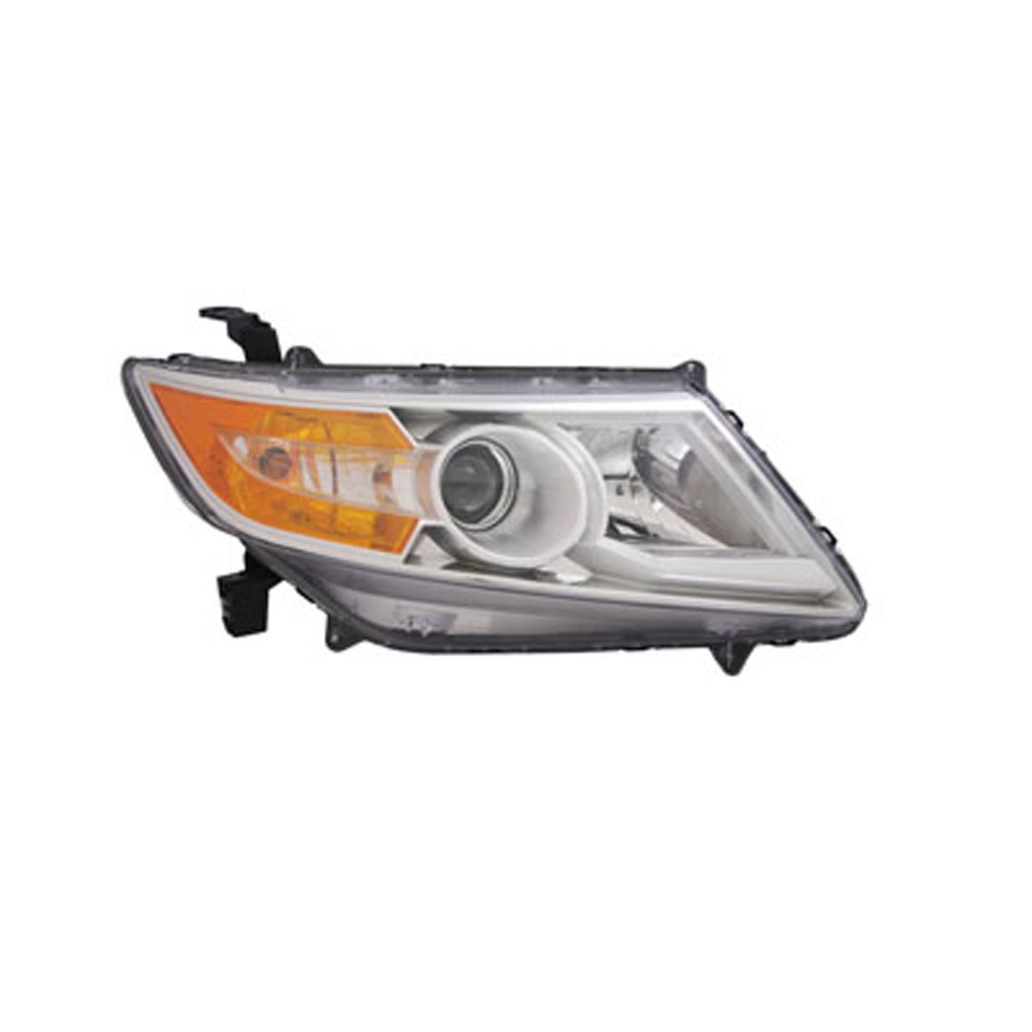 Headlight Assembly Composite Right HID CAPA for Honda Odyssey 2011–2013