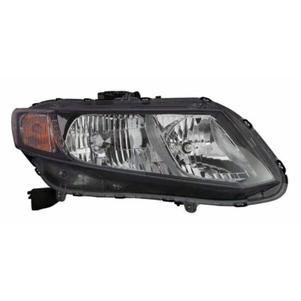 Headlight Assembly Composite Right for Honda Civic Hybrid-L Hybrid 2013–2015