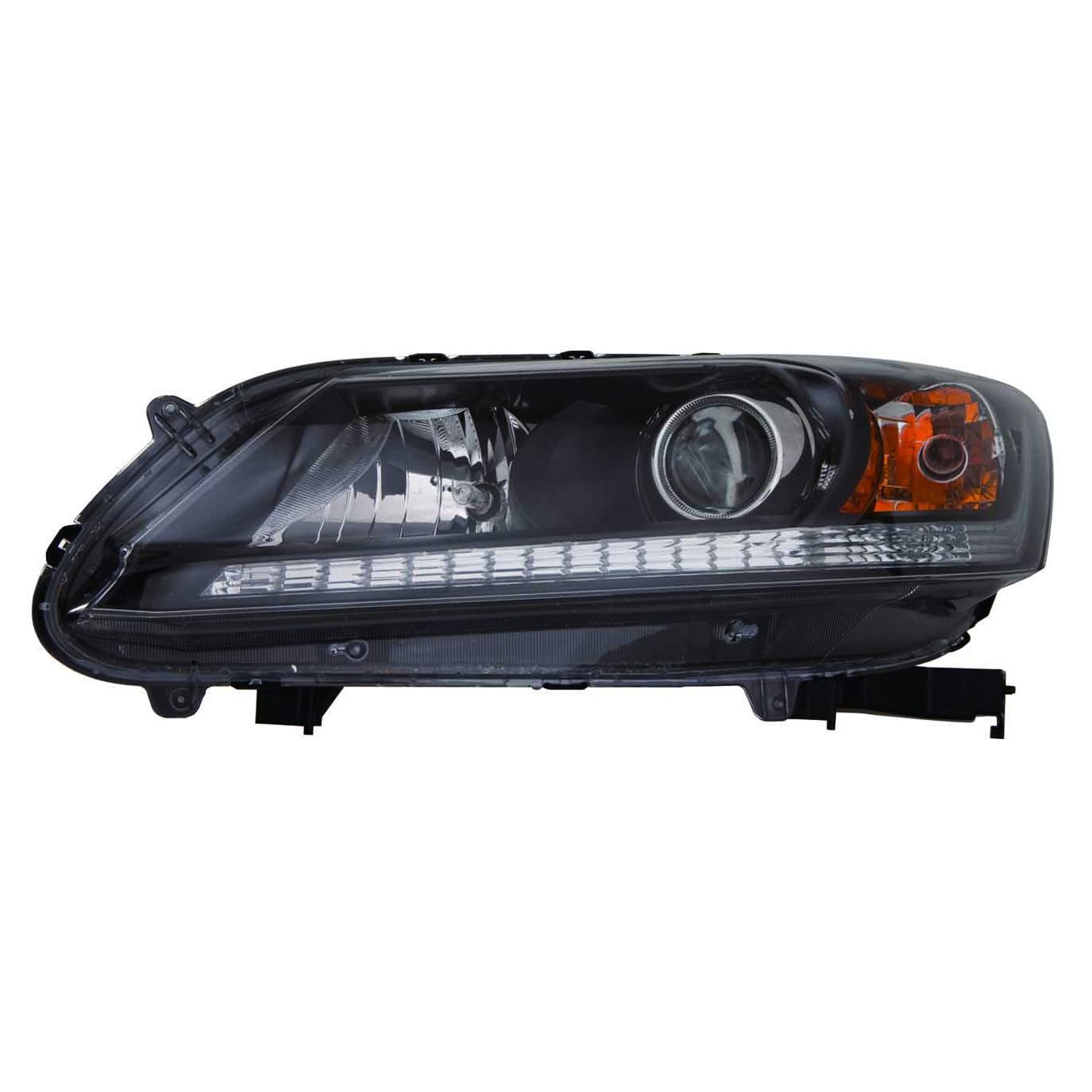 Headlight Assembly Composite Right Halogen for Honda Accord Sedan LX Sport EX EX-L 2013–2015