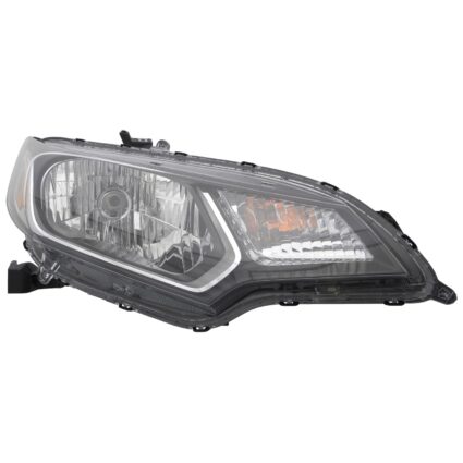 Headlight Assembly Composite Right for Honda Fit 2015–2017