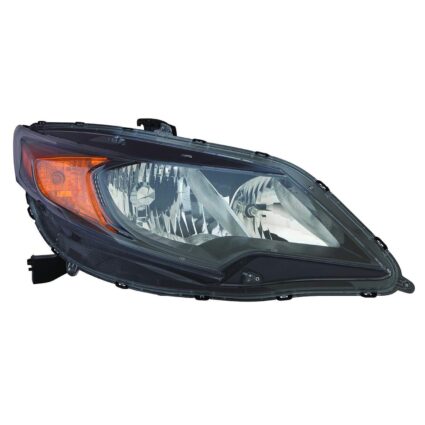 Headlight Assembly Composite Right CAPA for Honda Civic Coupe 2014–2015