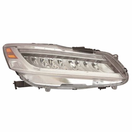 Headlight Assembly Composite Right LED for Honda Accord Sedan 2016–2017