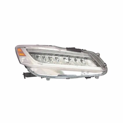 Headlight Assembly Composite Right LED CAPA for Honda Accord Sedan 2016–2017