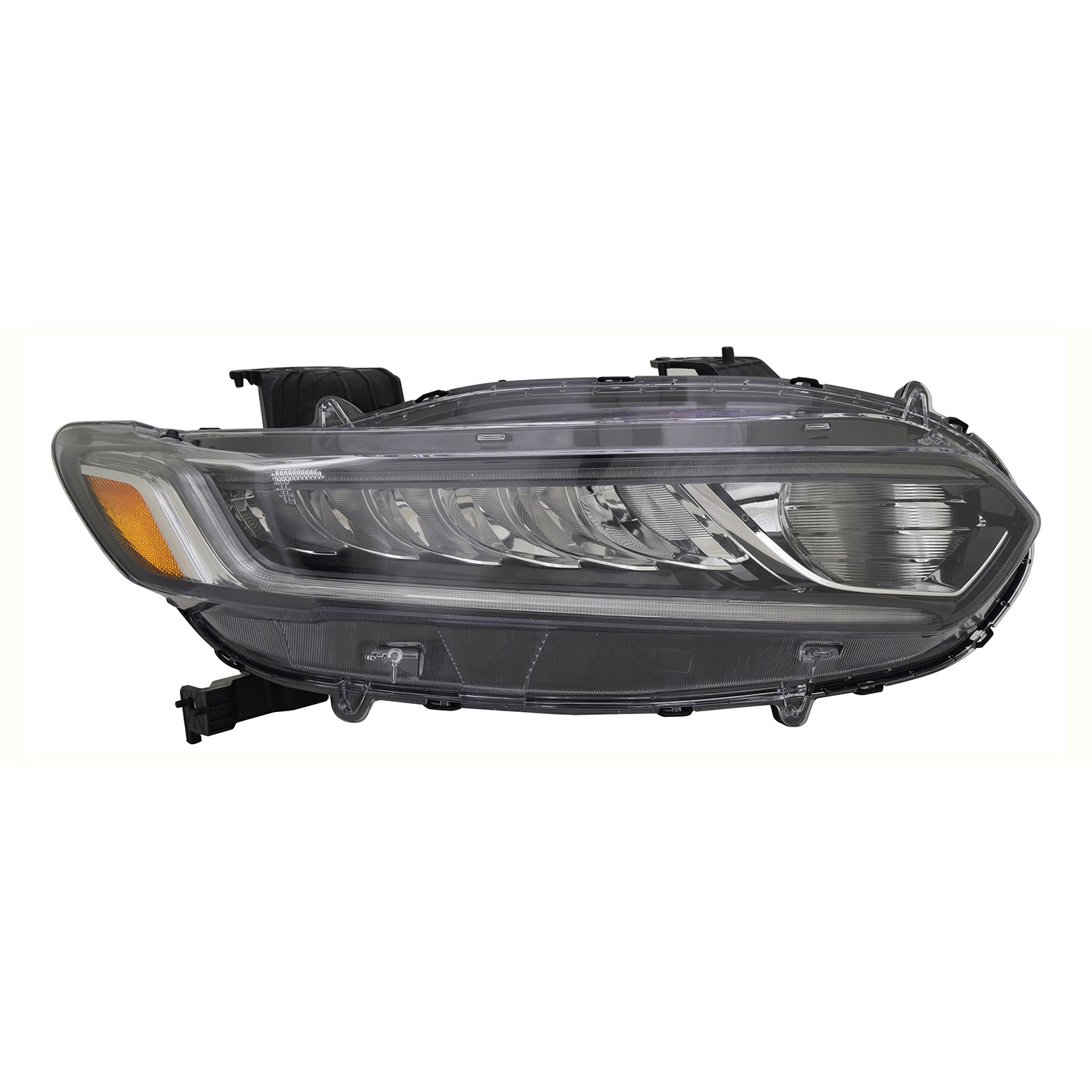 Headlight Assembly Composite Right Halogen High Beam CAPA for Honda Accord LX Sport Plus Sport EX EX-L Hybrid EX-L Hybrid EX Hybrid SE Sport SE 2018–2022