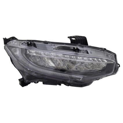 Headlight Assembly Composite Right LED for Honda Civic Touring 2019
